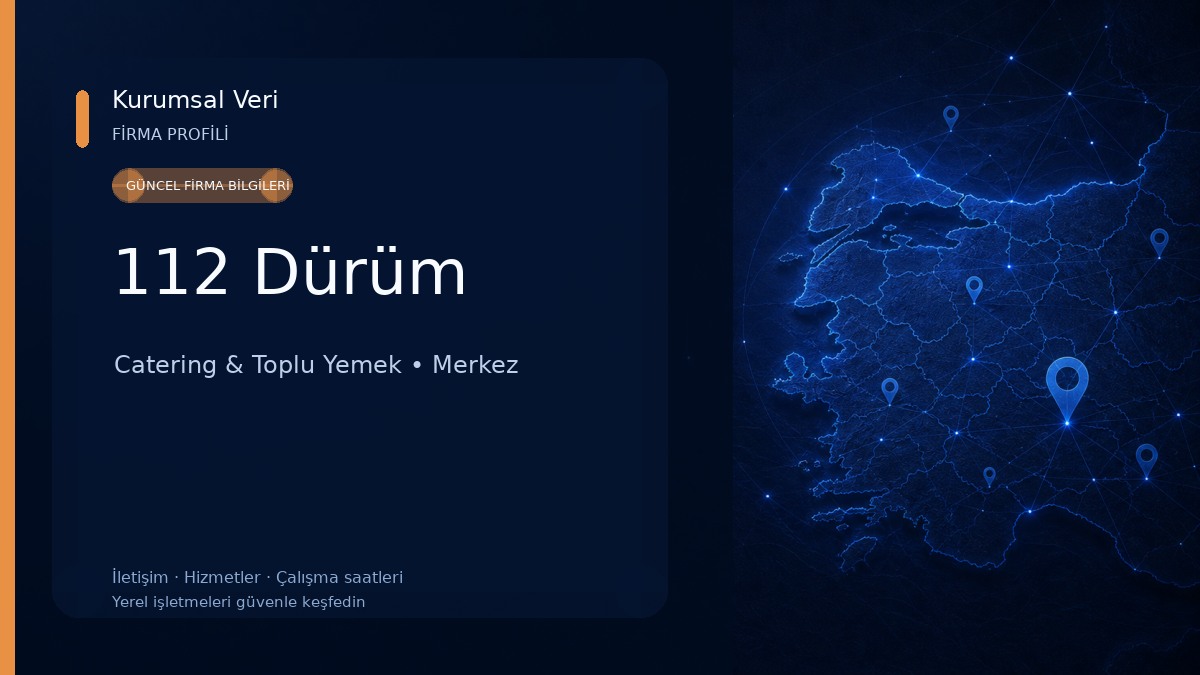 112 Dürüm Catering & Toplu Yemek