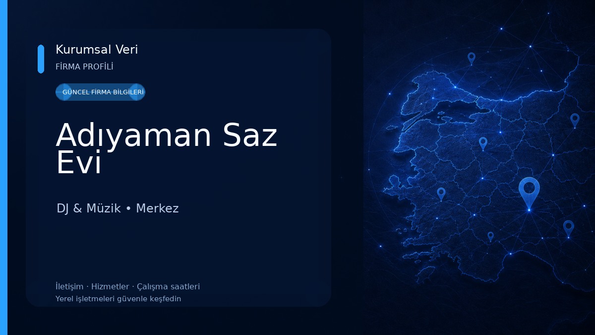 Adıyaman Saz Evi DJ & Müzik