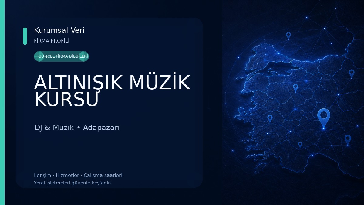 ALTINIŞIK MÜZİK KURSU 