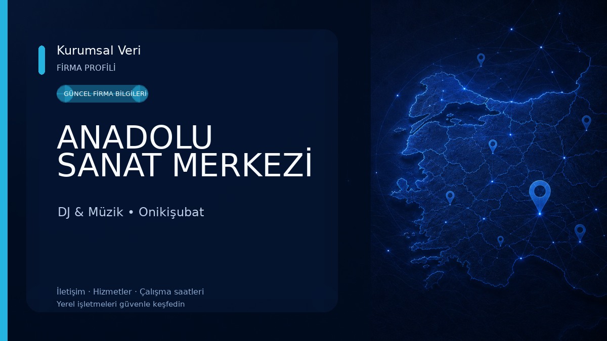 ANADOLU SANAT MERKEZİ 