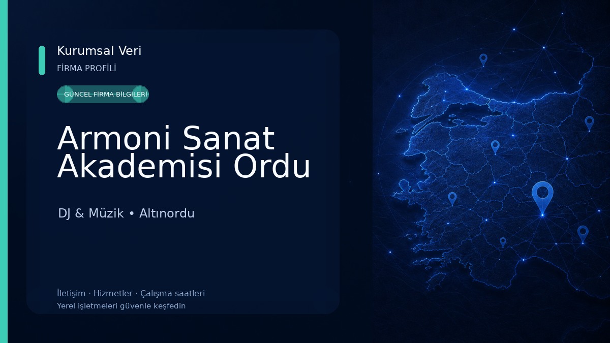 Armoni Sanat Akademisi Ordu 