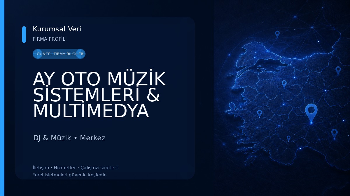 AY OTO MÜZİK SİSTEMLERİ & MULTİMEDYA 