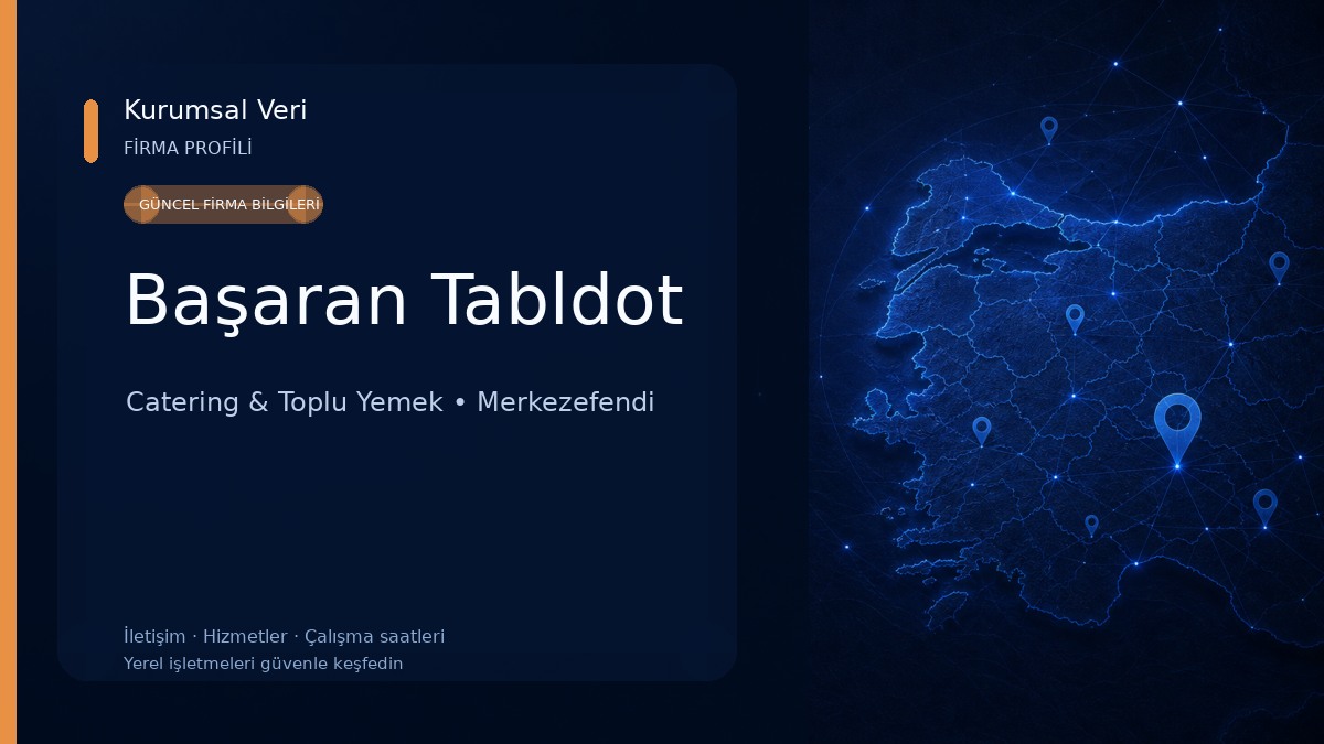 Başaran Tabldot Catering & Toplu Yemek