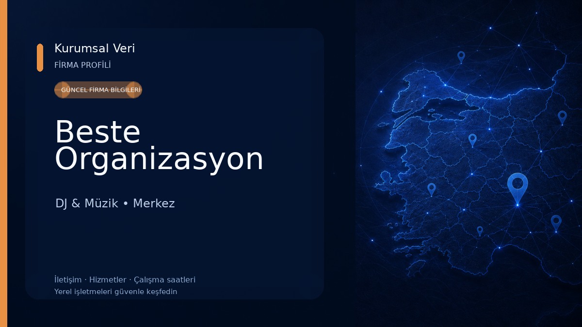 Beste Organizasyon DJ & Müzik