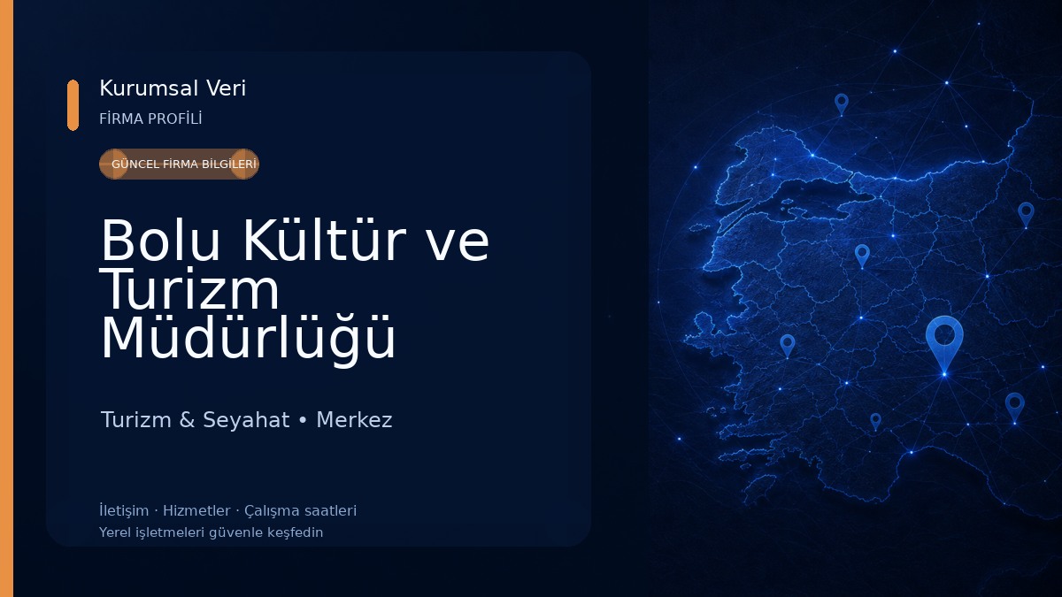 Bolu Kültür ve Turizm Müdürlüğü Turizm & Seyahat
