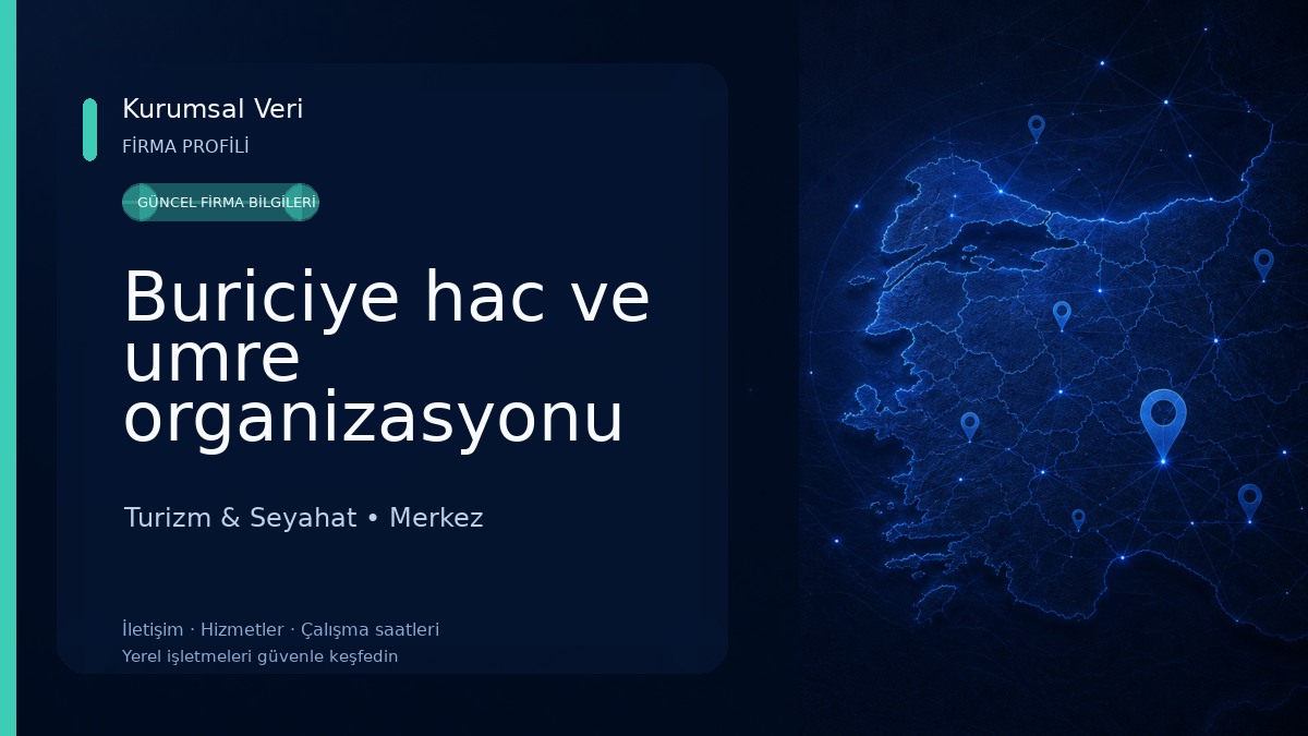 Buriciye hac ve umre organizasyonu Turizm & Seyahat