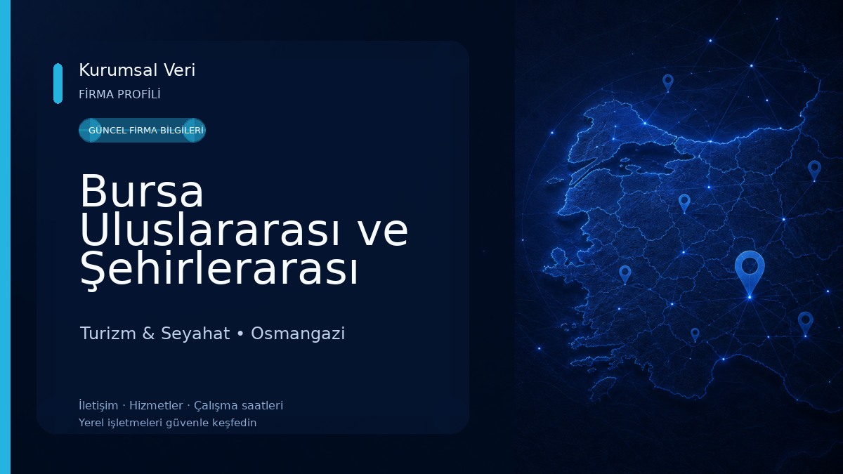 Bursa Uluslararası ve Şehirlerarası Otobüs Terminali
