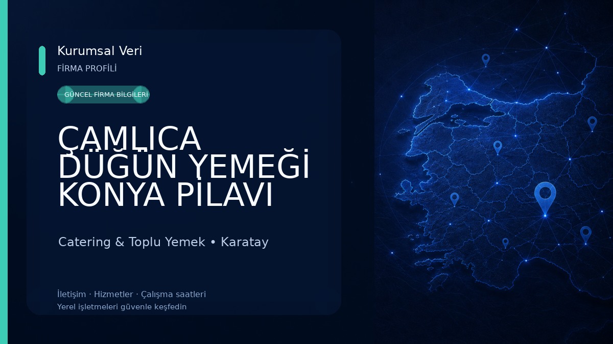 ÇAMLICA DÜĞÜN YEMEĞİ KONYA PİLAVI