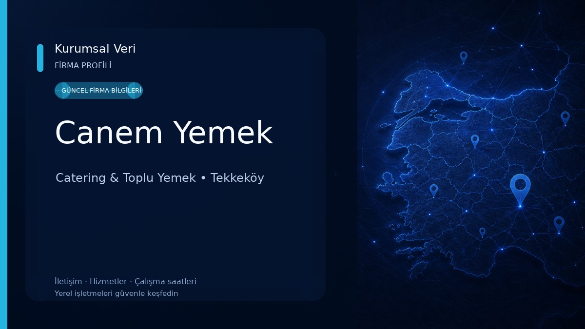 Canem Yemek Catering & Toplu Yemek