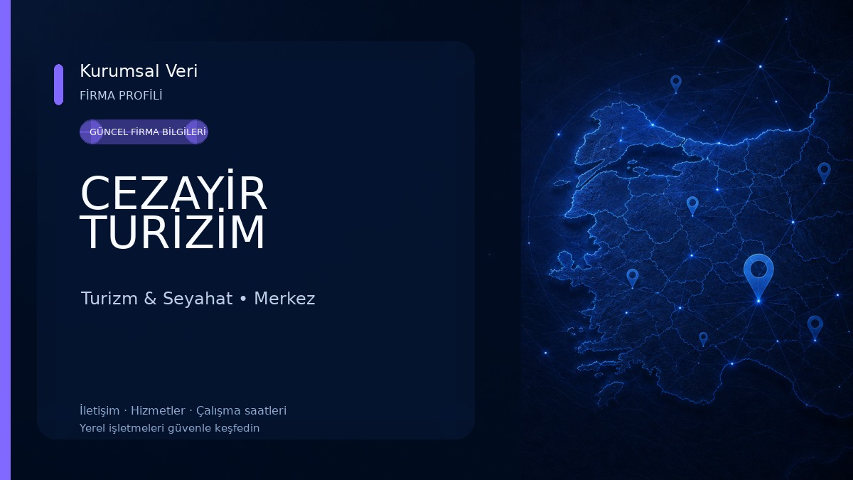CEZAYİR TURİZİM Turizm & Seyahat