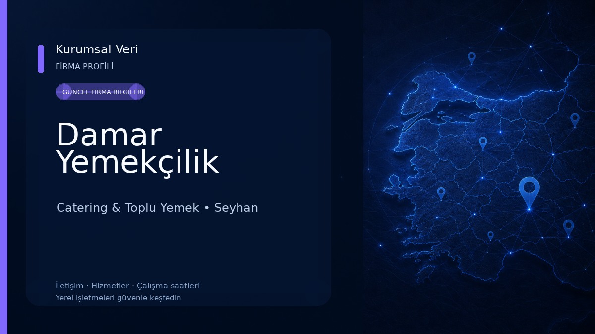 Damar Yemekçilik Catering & Toplu Yemek