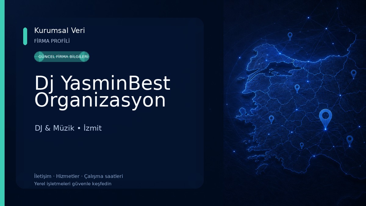 Dj YasminBest Organizasyon