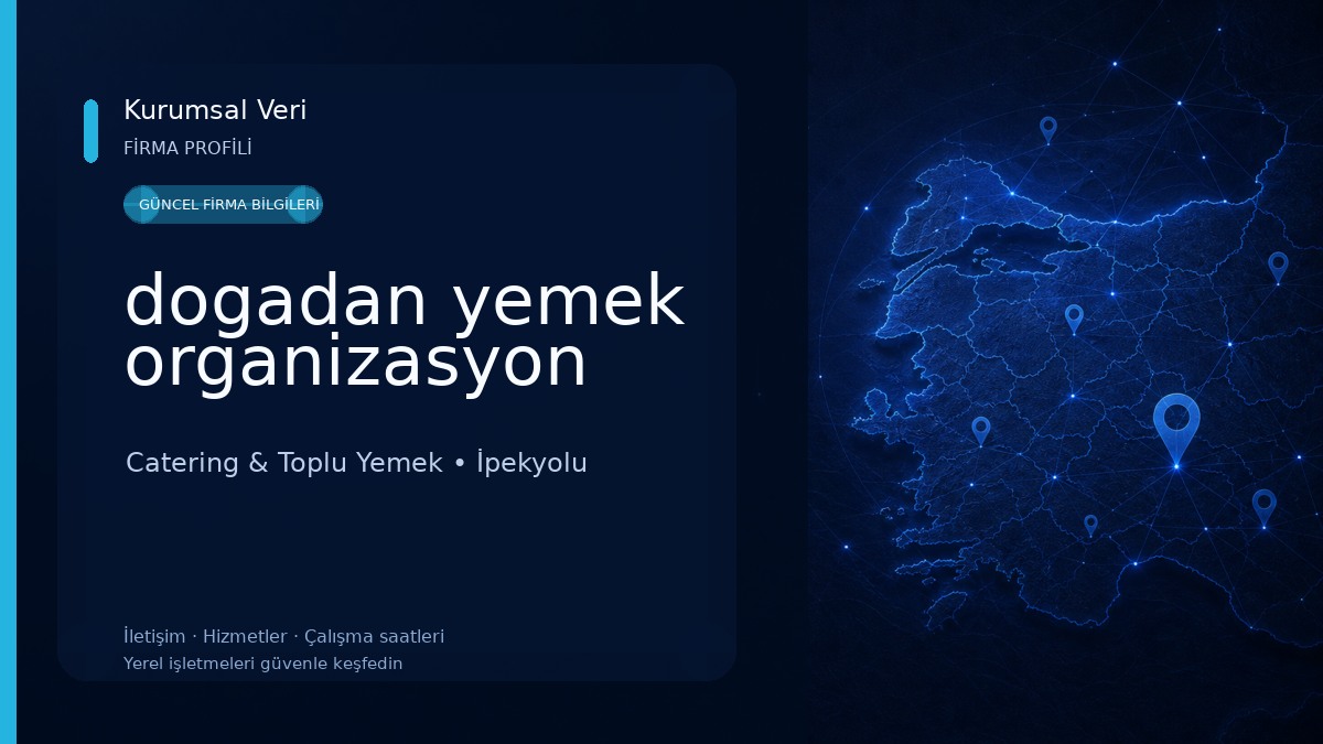 dogadan yemek organizasyon Catering & Toplu Yemek