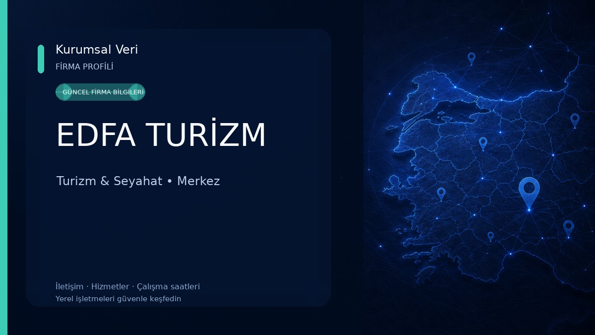 EDFA TURİZM Turizm & Seyahat