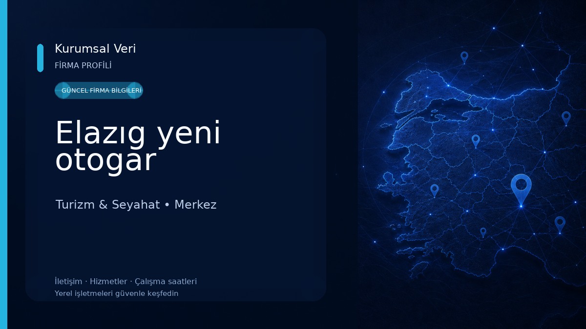 Elazıg yeni otogar