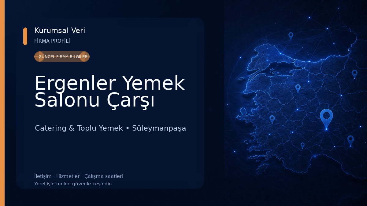 Ergenler Yemek Salonu Çarşı