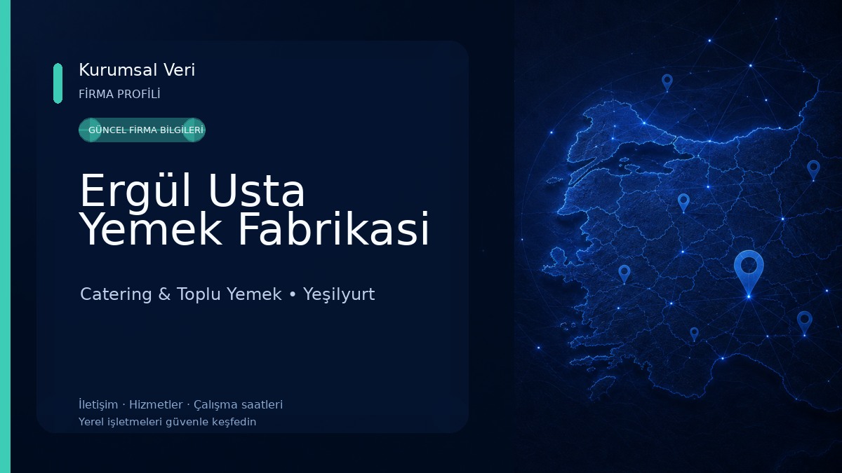 Ergül Usta Yemek Fabrikasi Catering & Toplu Yemek
