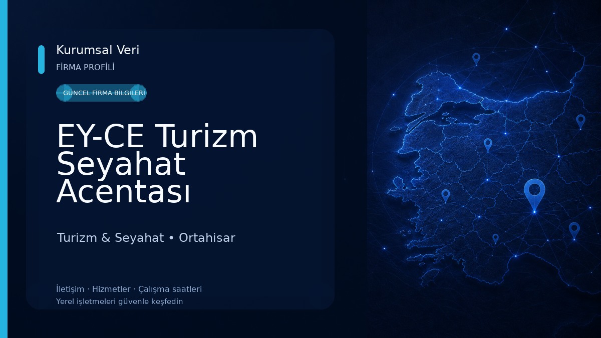 EY-CE Turizm Seyahat Acentası Turizm & Seyahat