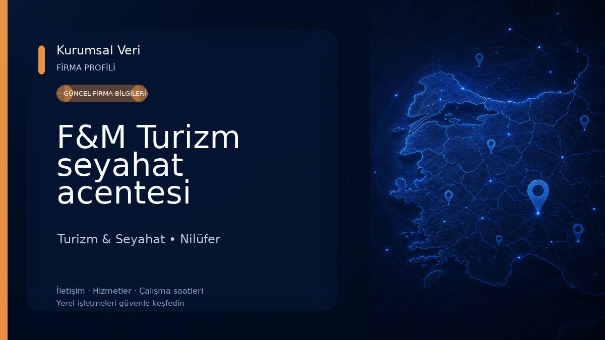 F&M Turizm seyahat acentesi