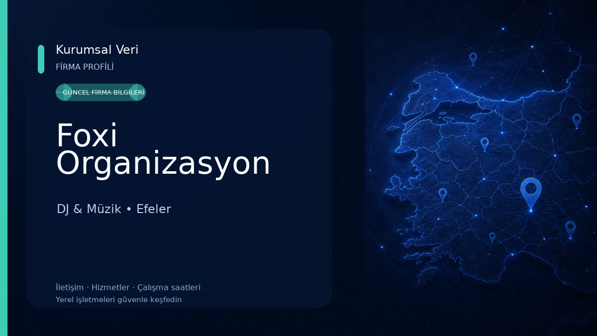 Foxi Organizasyon DJ & Müzik
