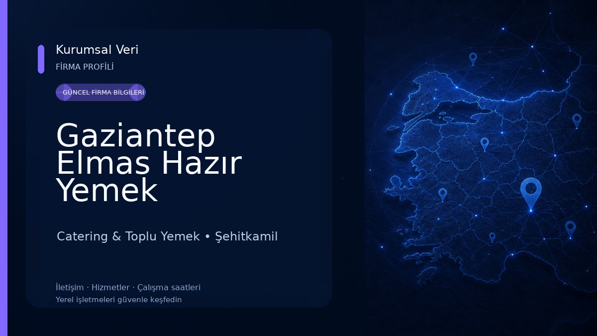 Gaziantep Elmas Hazır Yemek 