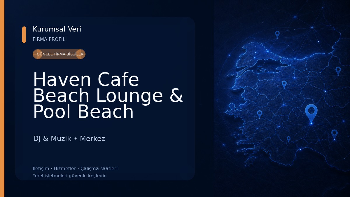 Haven Cafe Beach Lounge & Pool Beach DJ & Müzik
