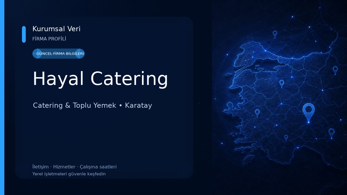 Hayal Catering Catering & Toplu Yemek