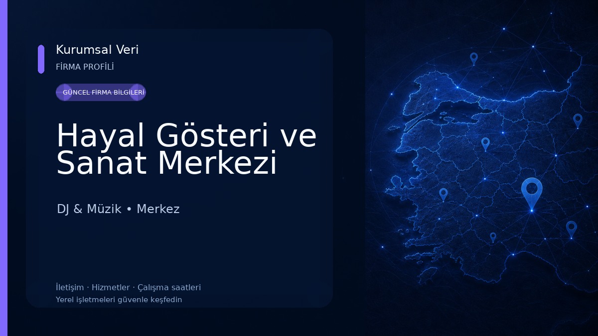 Hayal Gösteri ve Sanat Merkezi DJ & Müzik