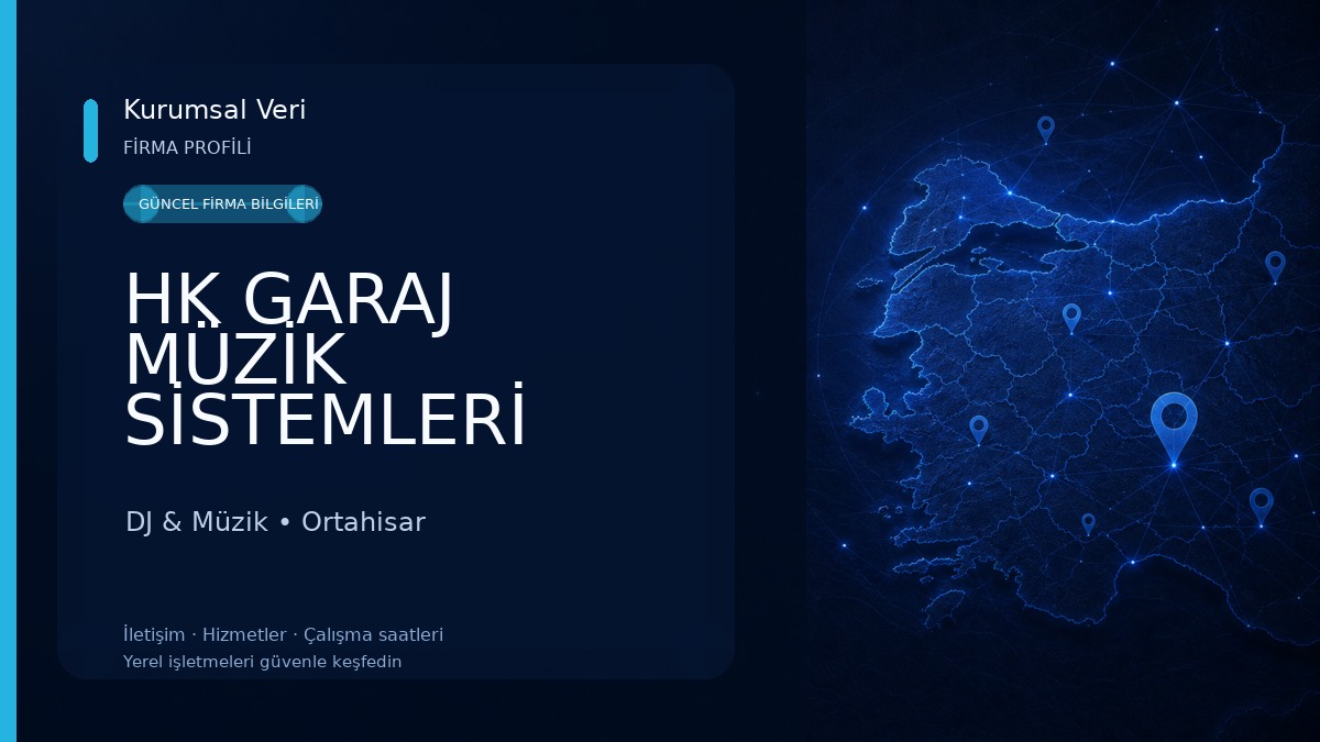 HK GARAJ MÜZİK SİSTEMLERİ SATIŞ MONTAJ ANFİ&HOPARLÖR TAMİRİ DJ & Müzik