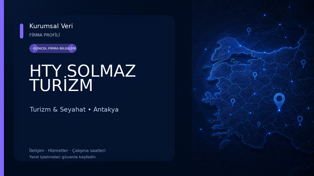 HTY SOLMAZ TURİZM Turizm & Seyahat