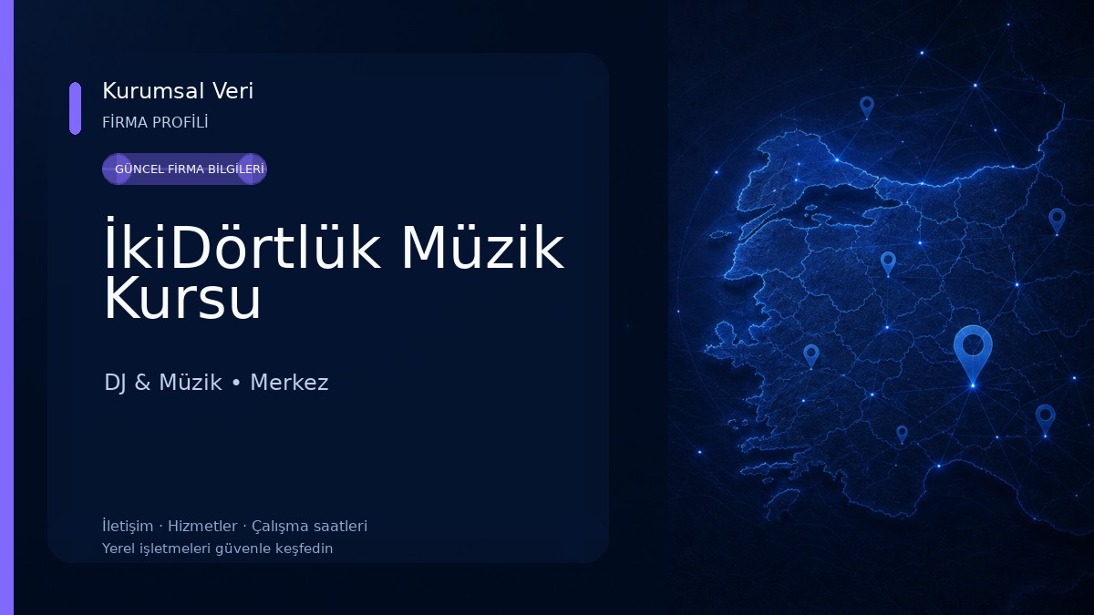 İkiDörtlük Müzik Kursu DJ & Müzik