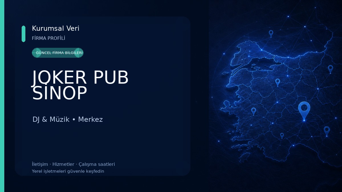 JOKER PUB SİNOP DJ & Müzik