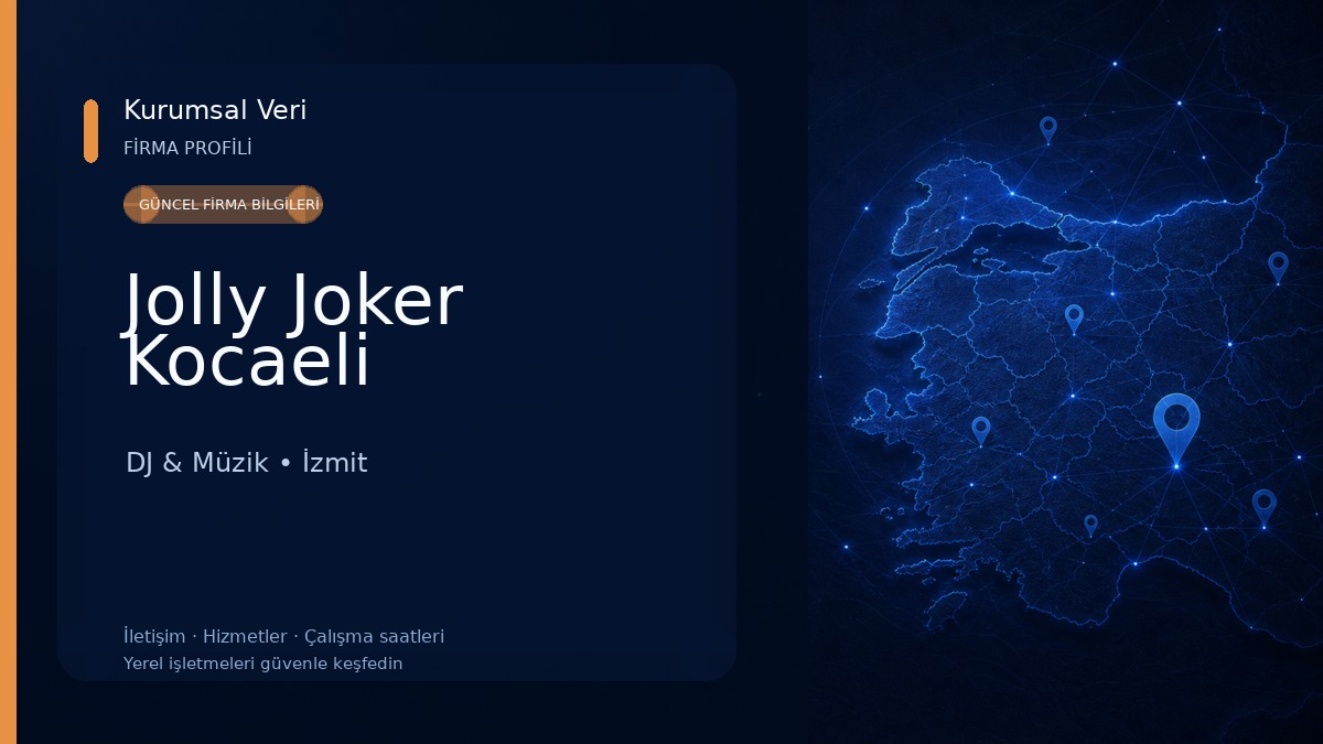 Jolly Joker Kocaeli DJ & Müzik
