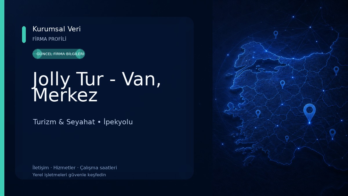 Jolly Tur - Van, Merkez Turizm & Seyahat