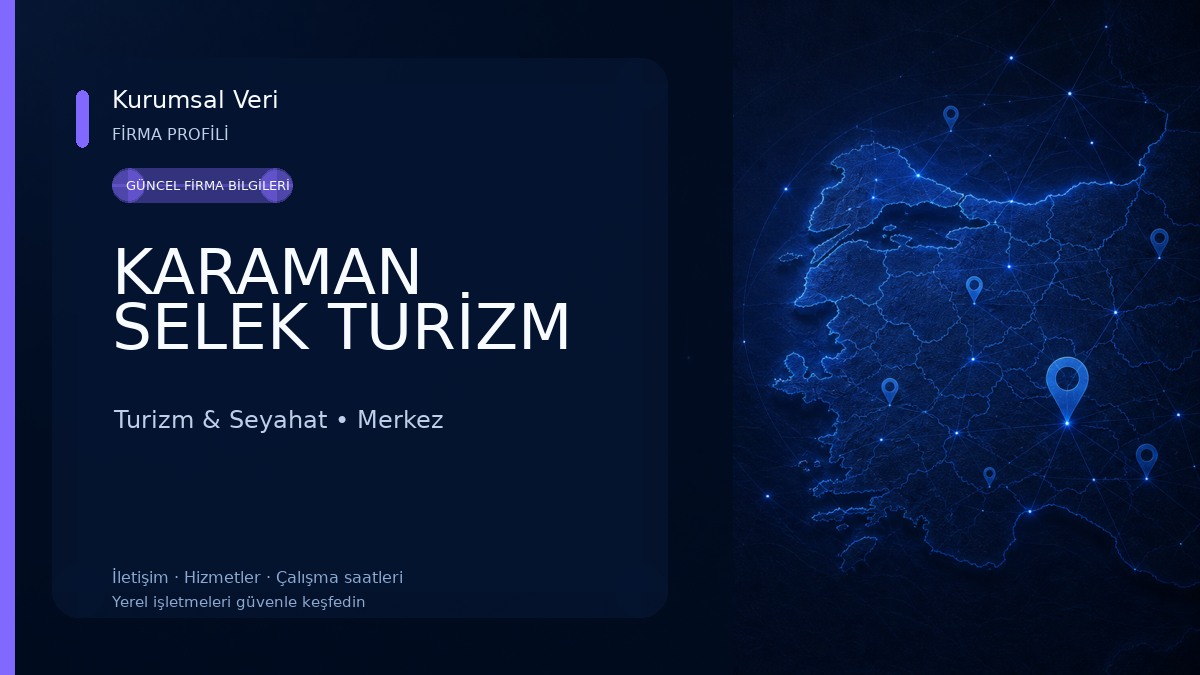 KARAMAN SELEK TURİZM
