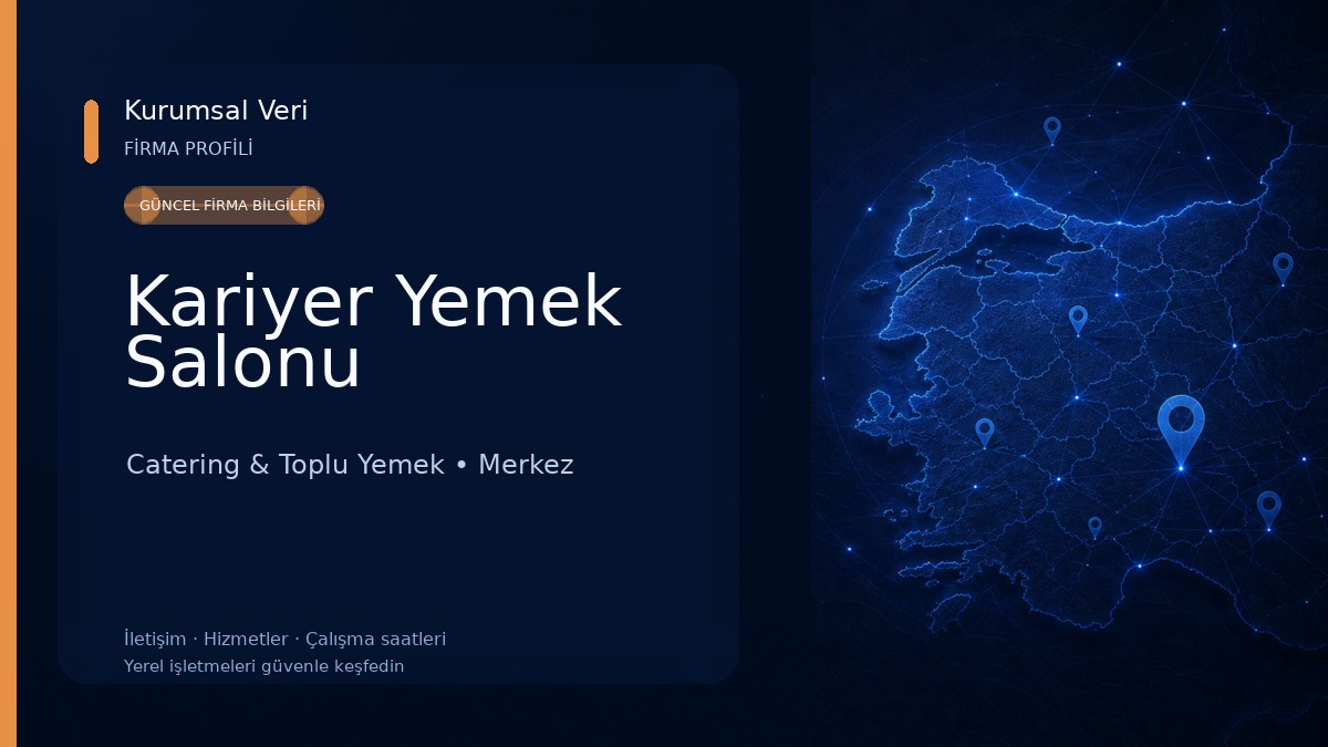 Kariyer Yemek Salonu 