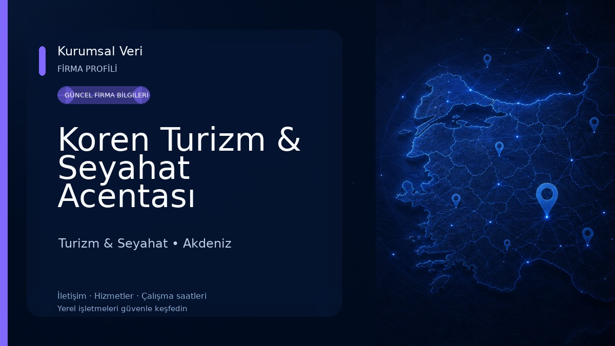 Koren Turizm & Seyahat Acentası 