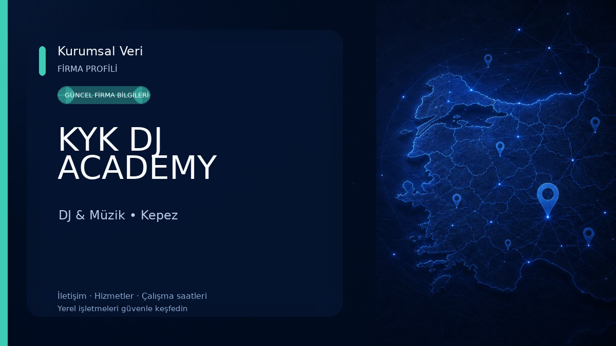 KYK DJ ACADEMY DJ & Müzik