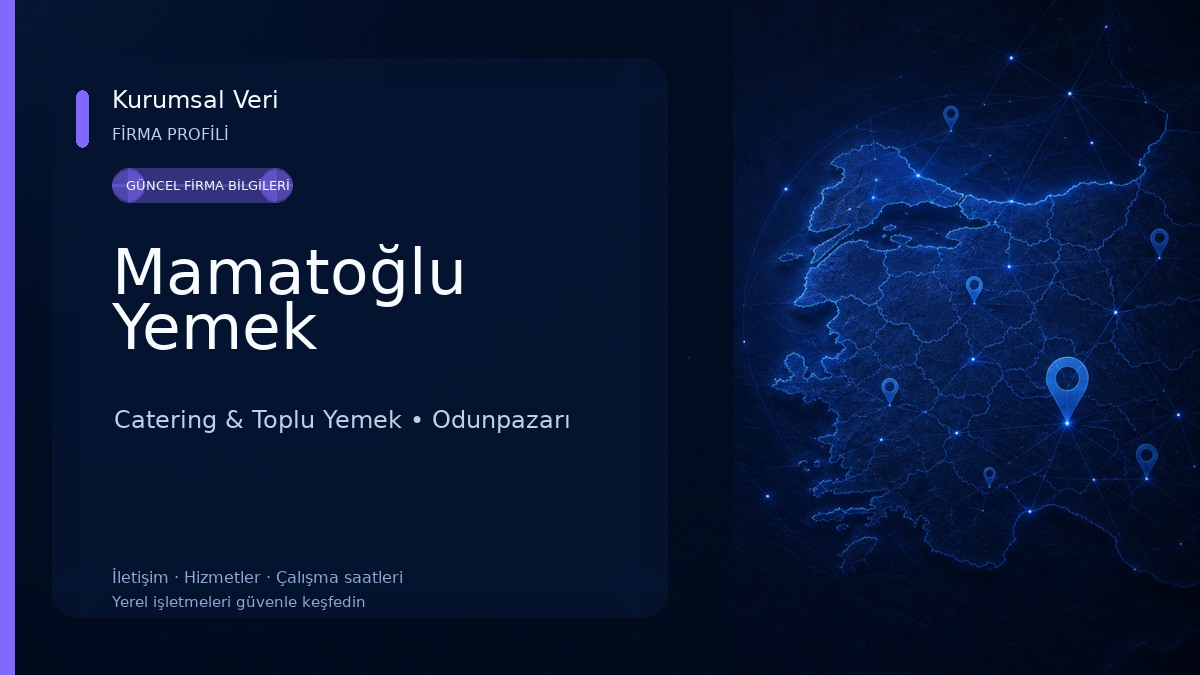 Mamatoğlu Yemek