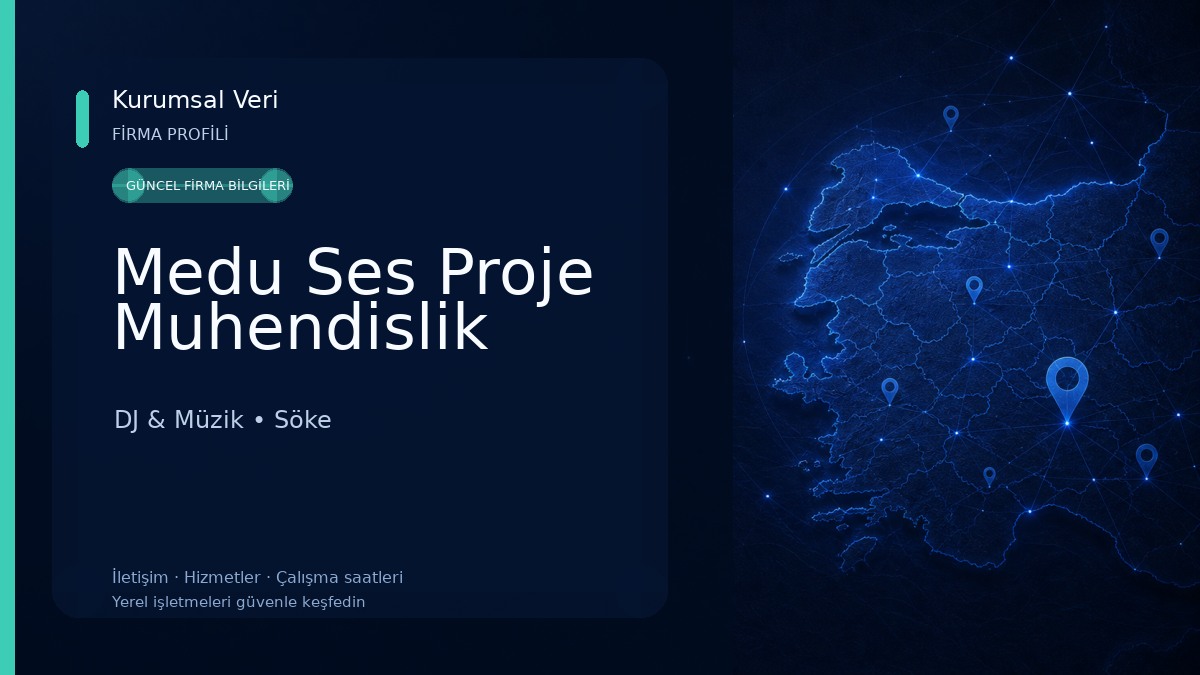 Medu Ses Proje Muhendislik DJ & Müzik