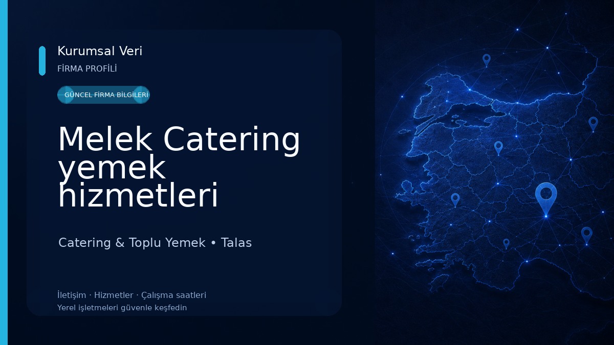 Melek Catering yemek hizmetleri Catering & Toplu Yemek