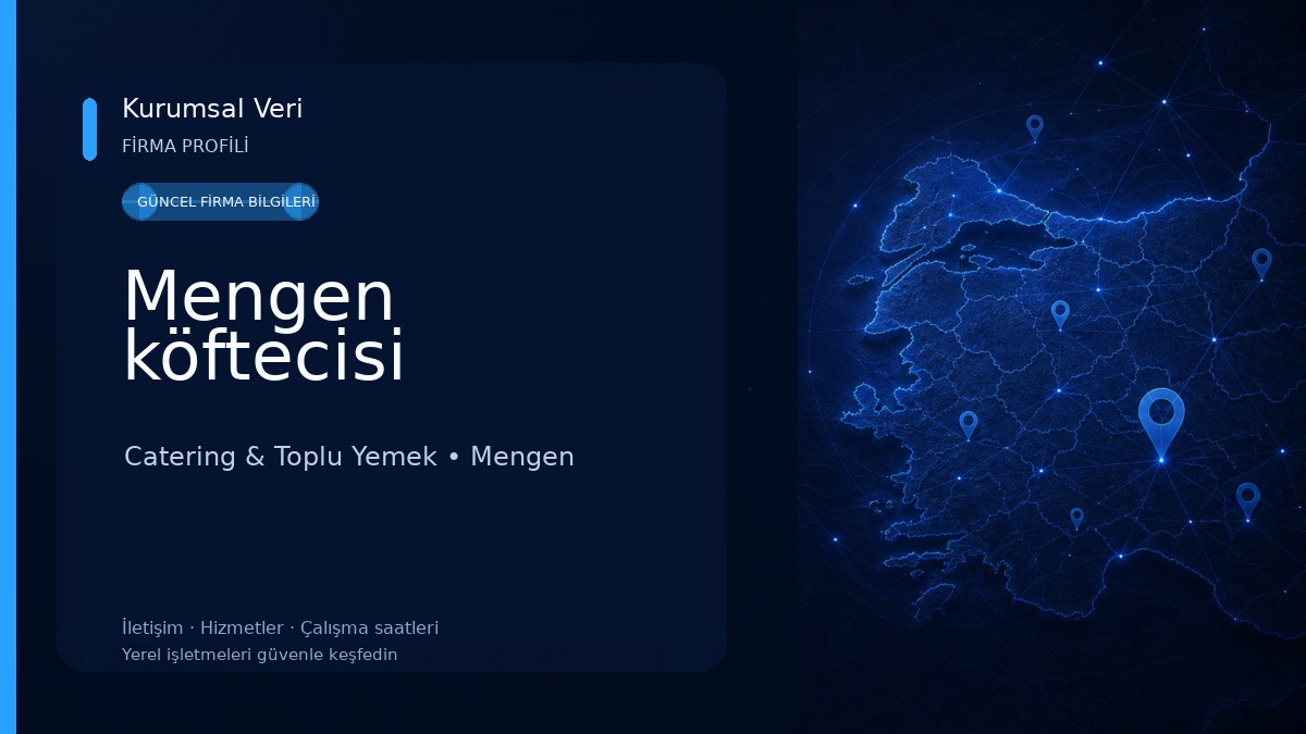 Mengen köftecisi 