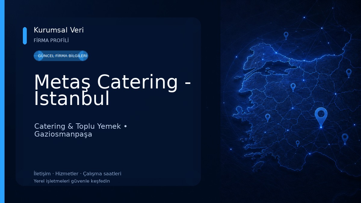 Metaş Catering - İstanbul
