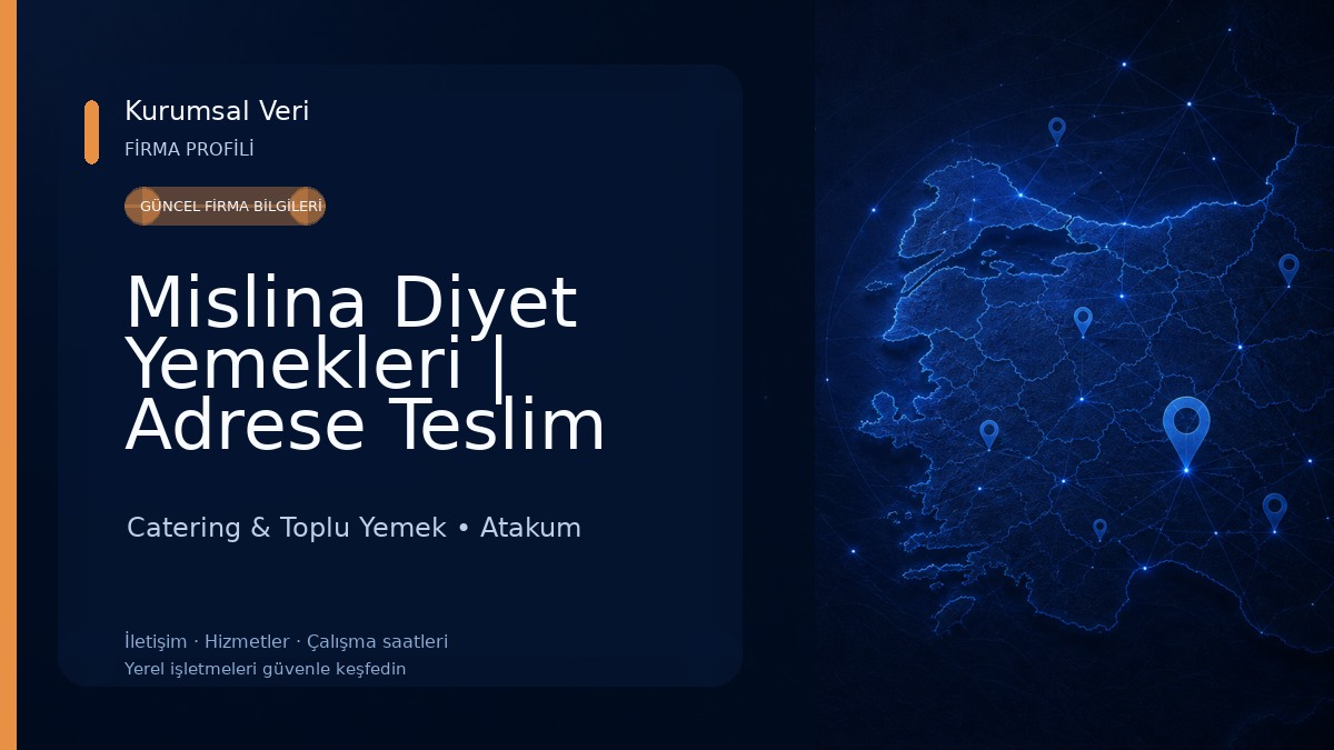 Mislina Diyet Yemekleri | Adrese Teslim Diyet Yemek Catering & Toplu Yemek