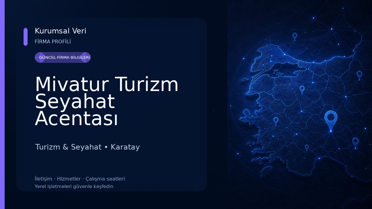 Mivatur Turizm Seyahat Acentası