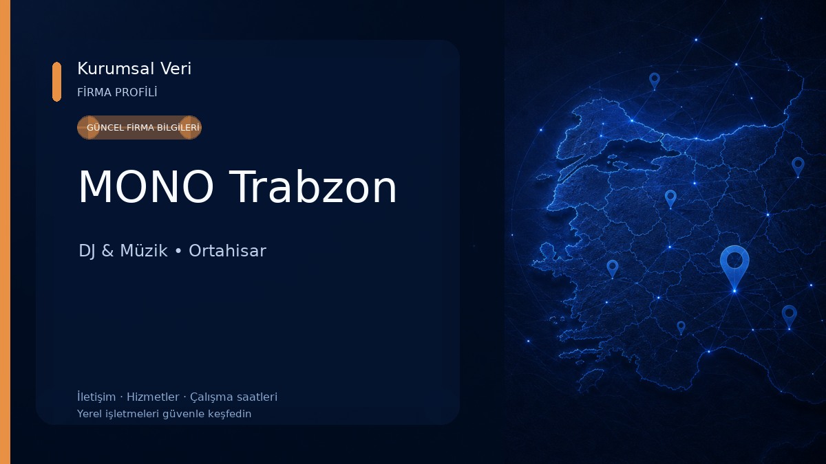 MONO Trabzon