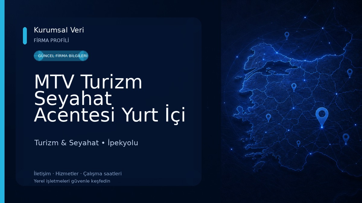 MTV Turizm Seyahat Acentesi Yurt İçi ve Yurt dışı Van Turizm & Seyahat