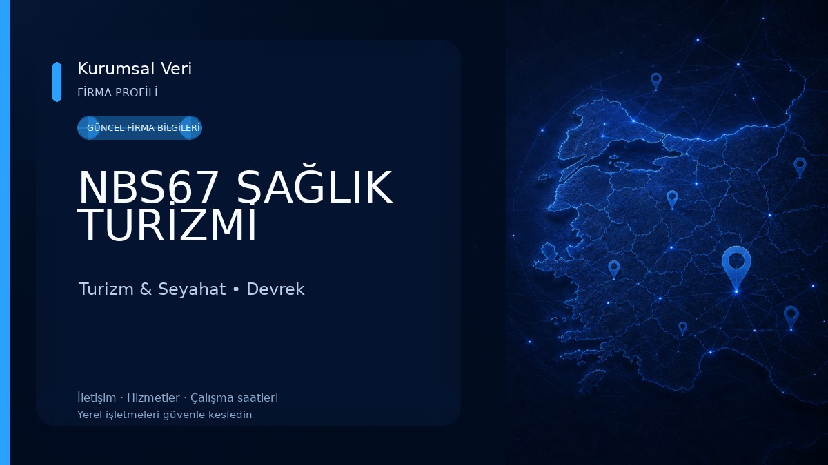 NBS67 SAĞLIK TURİZMİ