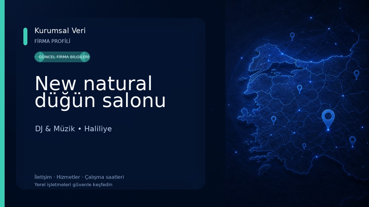 New natural düğün salonu