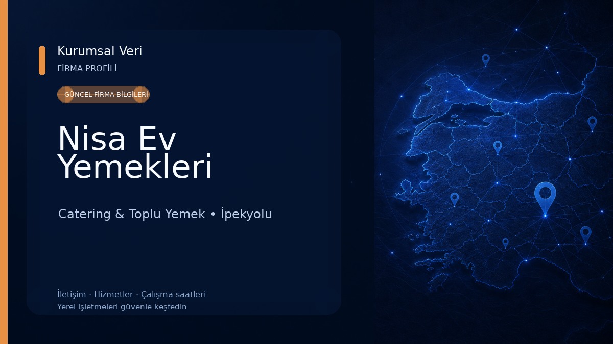 Nisa Ev Yemekleri Catering & Toplu Yemek